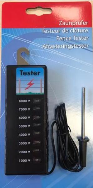 Zaunprüfer bis 8.000 Volt